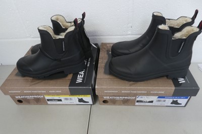 Lot 1255 - x2 boxed pairs of Weatherproof memory foam...