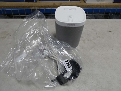 Lot 2263 - Sonos speaker in white