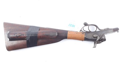 Lot 1637 - (S2) The stock action and forend of a 12 bore...