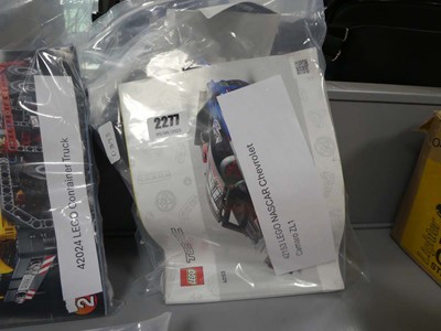 Lot 2277 - Lego Technic model of a NASCAR Chevrolet