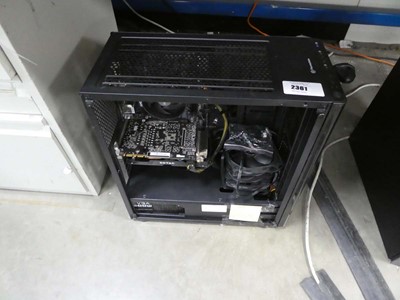 Lot 2361 - Thermaltake computer base unit