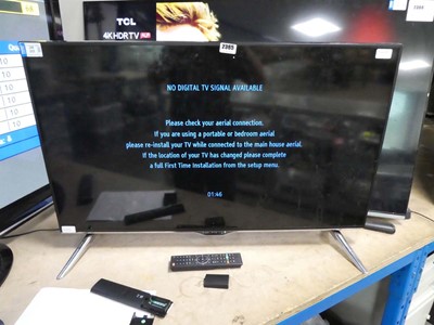Lot 2365 - Panasonic flatscreen tv with remote (remote 1)