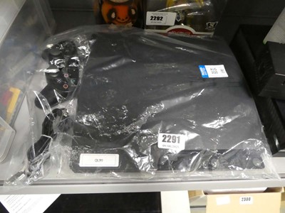 Lot 2291 - PS3 with power supply and remote