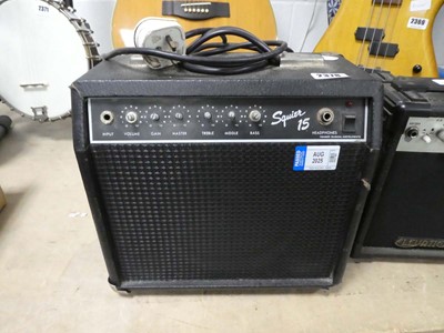 Lot 2378 - Squire 15 amplifier
