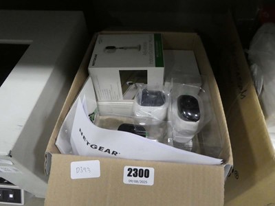 Lot 2300 - Box of Arlo Pro2 Y3 HD security cameras