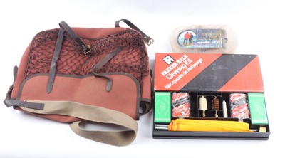 Lot 1132 - Deben ferret locator and two collars, a game...