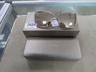 Lot 2421 - Pair of Bulgari sunglasses