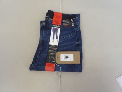 Lot 1280 - Approx. 20 ladies Briggs high rise wide leg jeans