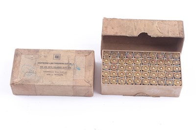 Lot 1133 - 100 x blank cartridges for Mk.1 Line Throwing Gun