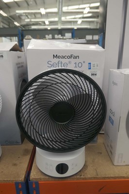 Lot 3014 - Meaco 10" table air circulator fan with box
