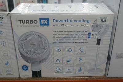 Lot 3023 - Vybra Turbo effect cooling fan with box