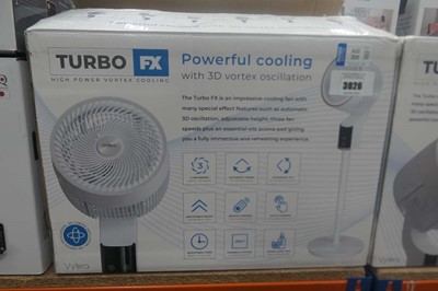 Lot 3026 - Vybra Turbo effect cooling fan with box