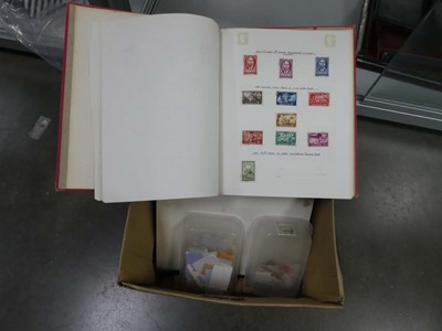 Lot 2477 - Large quantity of stamp albums and loose stamps