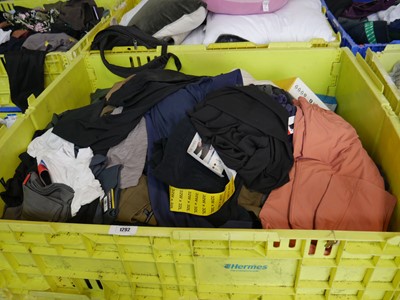 Lot 1292 - Pallet containing mixed clothing to include...