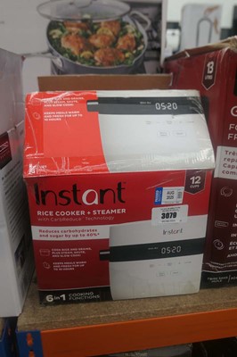 Lot 3079 - Instant rice cooker and steamer