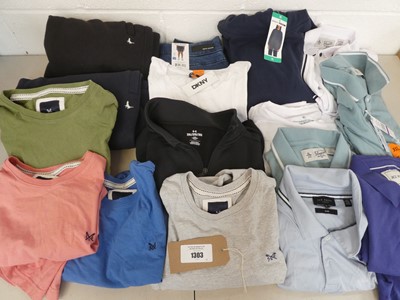 Lot 1303 - Approx. 18 branded items of clothing to...