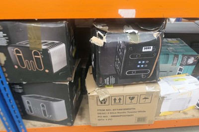 Lot 3095 - 10 mixed toasters
