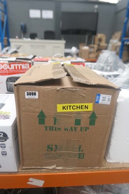 Lot 3098 - Unboxed Kenwood Chef with attachment