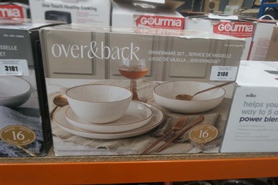 Lot 3100 - Over and Back dinnerware set