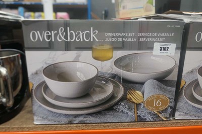 Lot 3102 - Over and Back dinnerware set