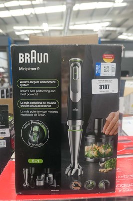 Lot 3107 - Braun Multiquick 9 hand whisk