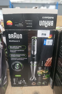 Lot 3110 - Braun Multiquick 9 hand whisk