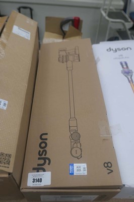 Lot 3140 - Hand held Dyson V8 with pole head, various...