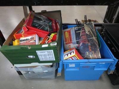 Lot 2502 - 3 boxes of assorted Hornby and Triang...