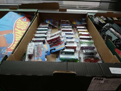 Lot 2504 - Quantity of Hot Wheels and Mattel diecast...