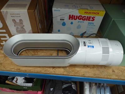 Lot 3254 - Dyson hot and cool tower fan, no base or remote
