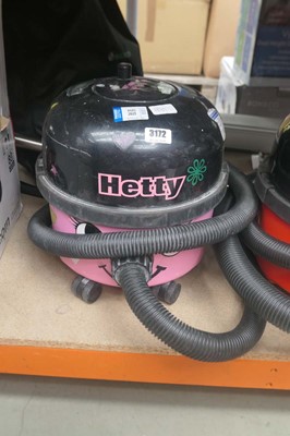 Lot 3172 - Hetty vacuum cleaner with pipe and pole
