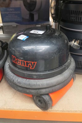 Lot 3174 - Henry vacuum cleaner with pipe and pole