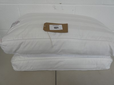 Lot 1321 - A pair of Snuggledown hotel collection luxury...