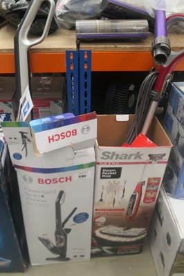 Lot 3183 - Upright Bosch series 4 vacuum cleaner plus...