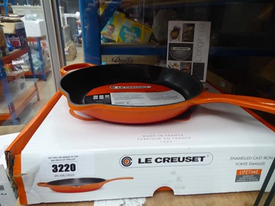 Lot 3220 - Le Creuset cast iron skillet