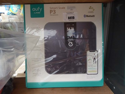 Lot 3223 - Eufy P3 smart scales