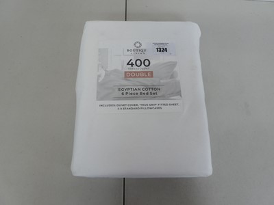 Lot 1324 - Boutique Living 400 thread count double...