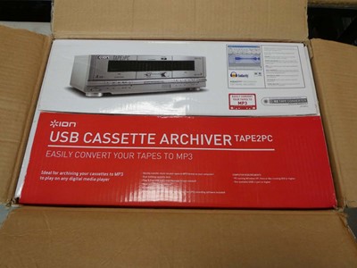 Lot 2544 - Ion USB cassette archiver