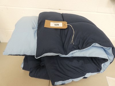 Lot 1326 - Blue ridge home fashions reversible colour...