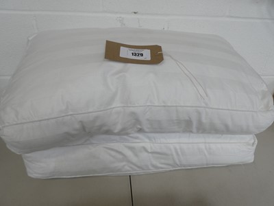 Lot 1329 - A pair of Snuggledown luxury collection pillows