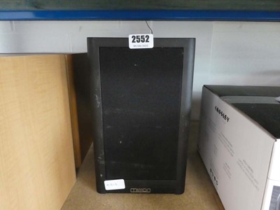 Lot 2552 - Pair of Mission speakers