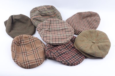 Lot 1259 - Seven various caps (no sizes marked)