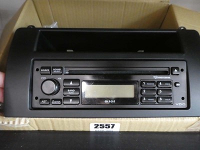 Lot 2557 - Inbuilt car CD player