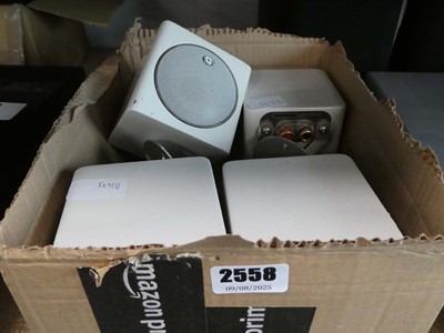 Lot 2558 - 4 radius speakers