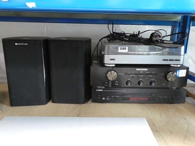 Lot 2560 - Quantity of Hi-Fi items to include Marantz...