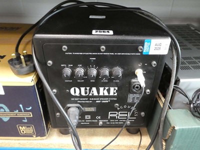Lot 2564 - Quake 100W subwoofer