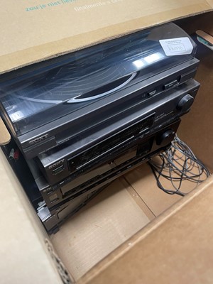 Lot 2571 - Sony hifi seperates system (in Packard Bell box)