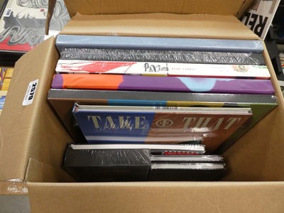 Lot 2579 - Box of collectable LP sets to include Take...