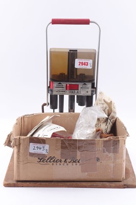 Lot 2943 - Lee Load All, wooden mounted, with box of...