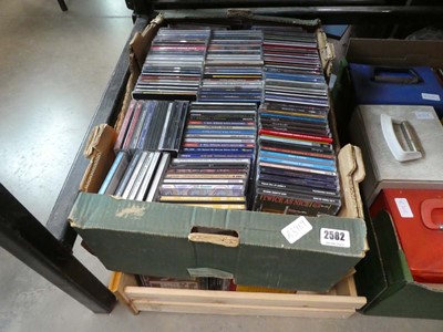 Lot 2582 - Two crates of CDs